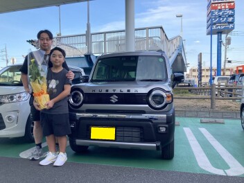 ハスラータフワイルド納車おめでとうございます