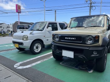 ジムニーシエラ納車おまたせしました！