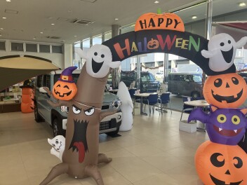お店がハロウィン仕様になりました！