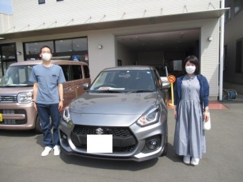 スイフトスポーツ　納車式です！