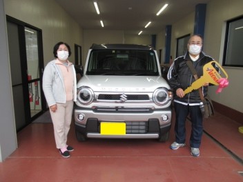 ハスラ－納車