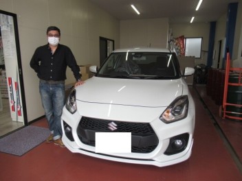 スイフトスポーツ　納車式です！