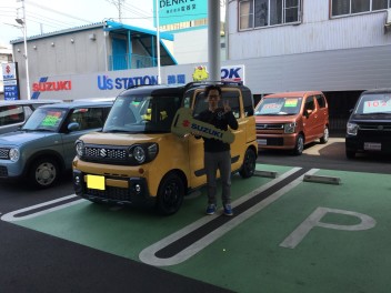 スペーシアギアご納車です