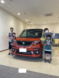 ご納車おめでとうございます！【ソリオ　バンディット】