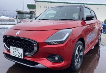 新型スイフトの試乗車、やっと準備できました！