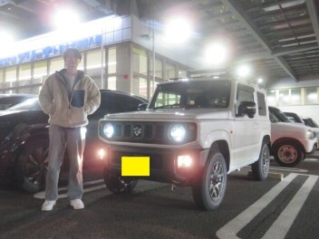 ジムニーのご納車、おめでとうございます!!