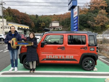 こだわりのハスラーご納車のさせていただきました。