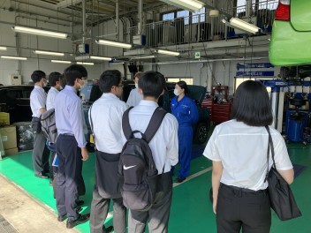 会社見学会に来てくれました(^^)/