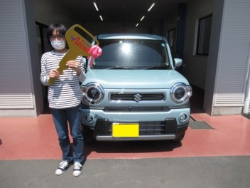 ハスラ－納車