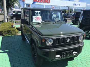 注文車　ジムニー、スペーシアカスタム到着しました！