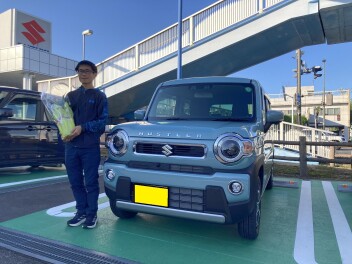 ハスラーご納車おめでとうございます