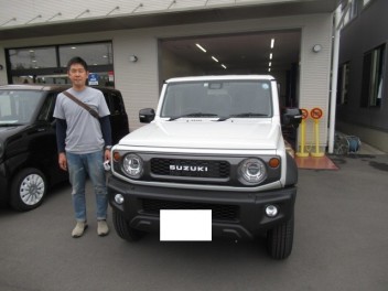 ジムニーシエラ　納車式です！