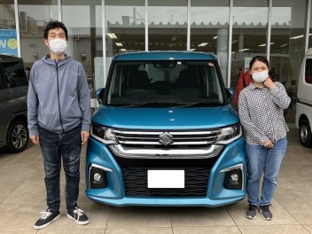 K様　ソリオご納車　おめでとうございます！