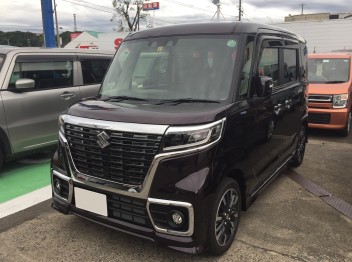 ＊Ｍ様　新型スぺーシアカスタムご納車＊