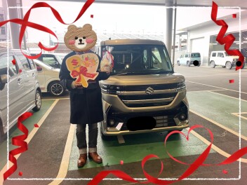 スペーシアカスタムご納車！！