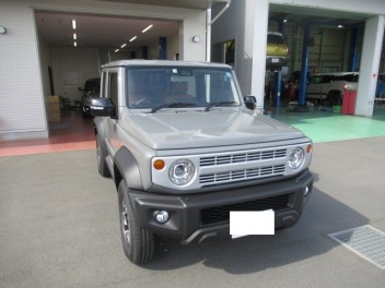 ジムニーシエラ　納車式です！！