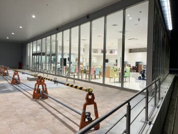 新店舗工事の様子