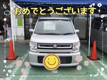 Ｋ様、ワゴンＲのご納車おめでとうございます！