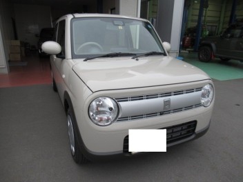 ラパン　納車式です！