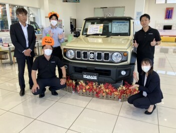 ジムニーノマド展示しております！！！