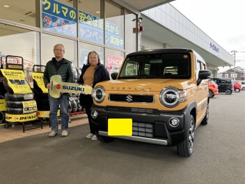 ハスラーご納車おめでとうございます♪