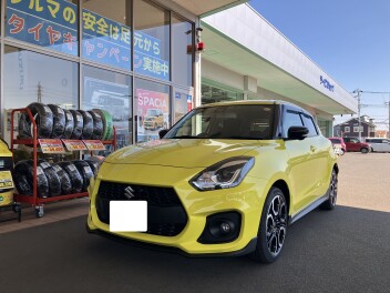 スイフトスポーツ、ご納車おめでとうございます♪