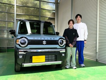 ハスラータフワイルド納車式