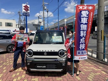 ハスラー試乗出来ます！！