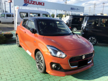 注文車　スイフトRS到着しました！