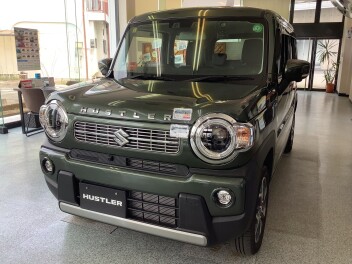 ハスラー中古車展示中！