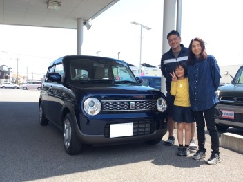 ラパンモードご納車おめでとうございます♪