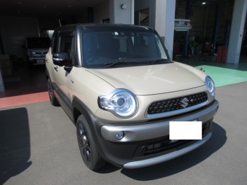 クロスビー　納車式です！