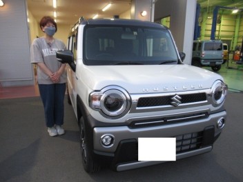 ハスラーJSTYLE　納車式です！