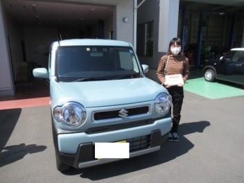ハスラー　納車式です！