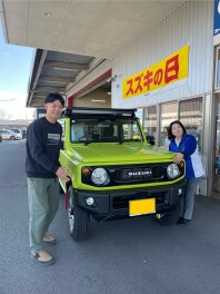 ジムニーご納車させていただきました！