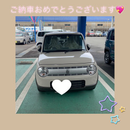 Ｉ様ご納車おめでとうございます(^^♪