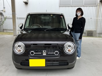 Ｉ様　アルトラパンＬＣ　ご納車おめでとうございます！