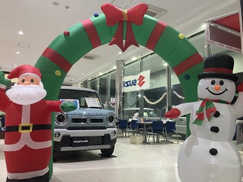 ショールームがクリスマスモードに！