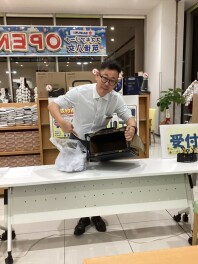 ご成約特典の抽選をしました！