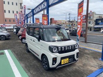 秋のドライブに！！　新型スペーシアギアはいかがですか