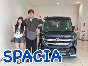 スペーシアカスタムを納車させていただきました☆！