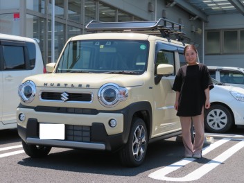 ハスラーご納車おめでとうございます！