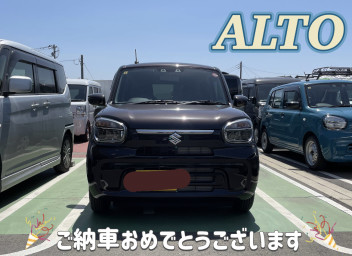 ★アルトご納車です★