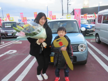 ラパンモード納車いたしました！