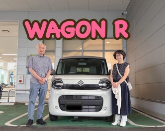 ワゴンＲスマイルを納車させていただきました！！