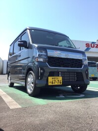 新型エブリイワゴン展示してます！！
