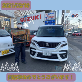ソリオバンディットのご納車です＾＾！
