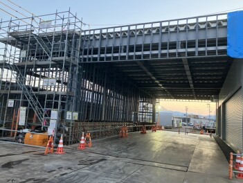 新店舗工事、現在のようす・・・