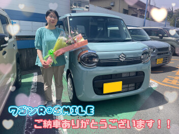 ワゴンRスマイルご納車です！！