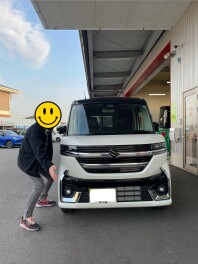 スペーシアカスタムご納車させていただきました！